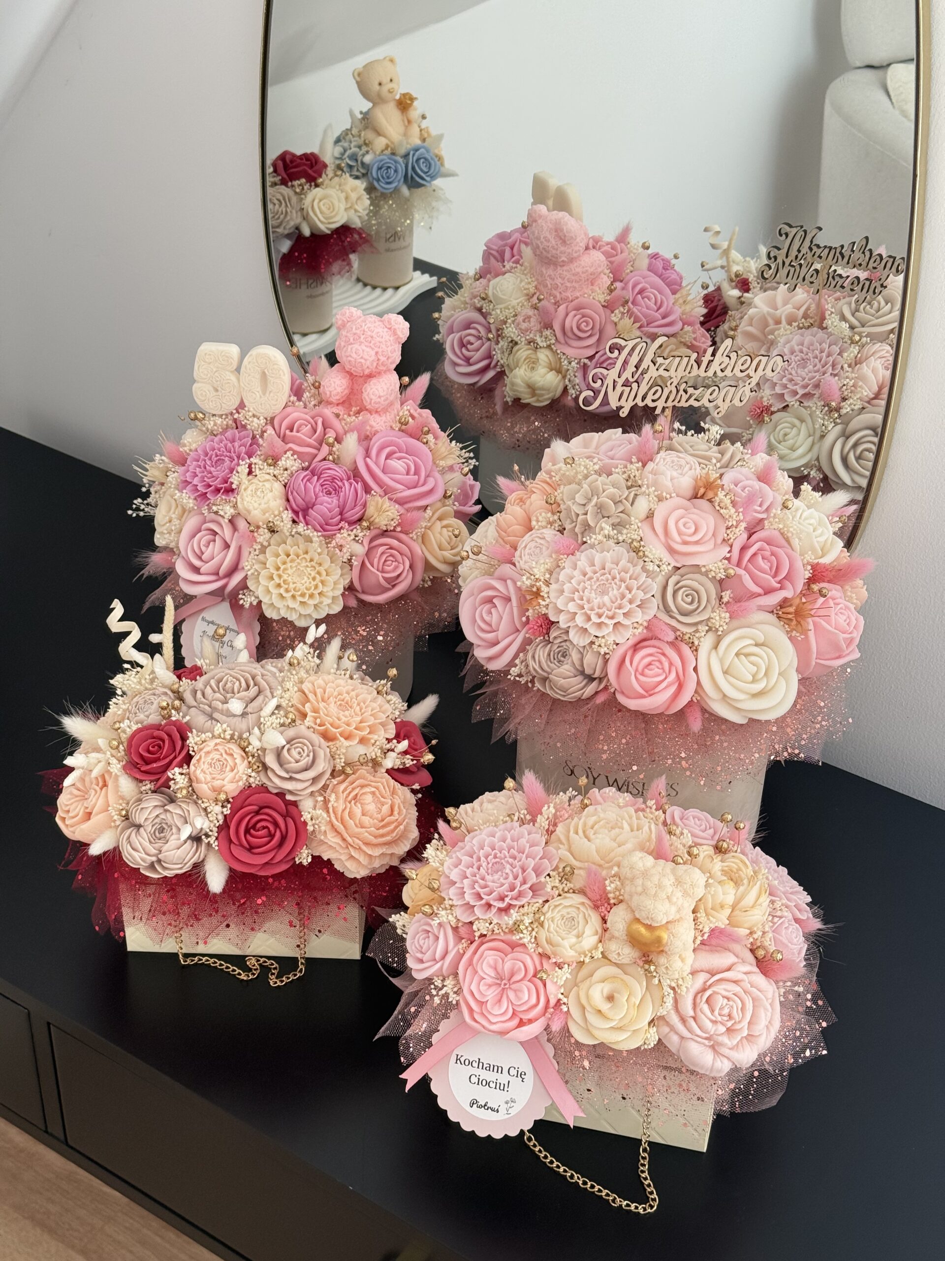 Naturalne świece sojowe i flowerboxy Soy Wishes