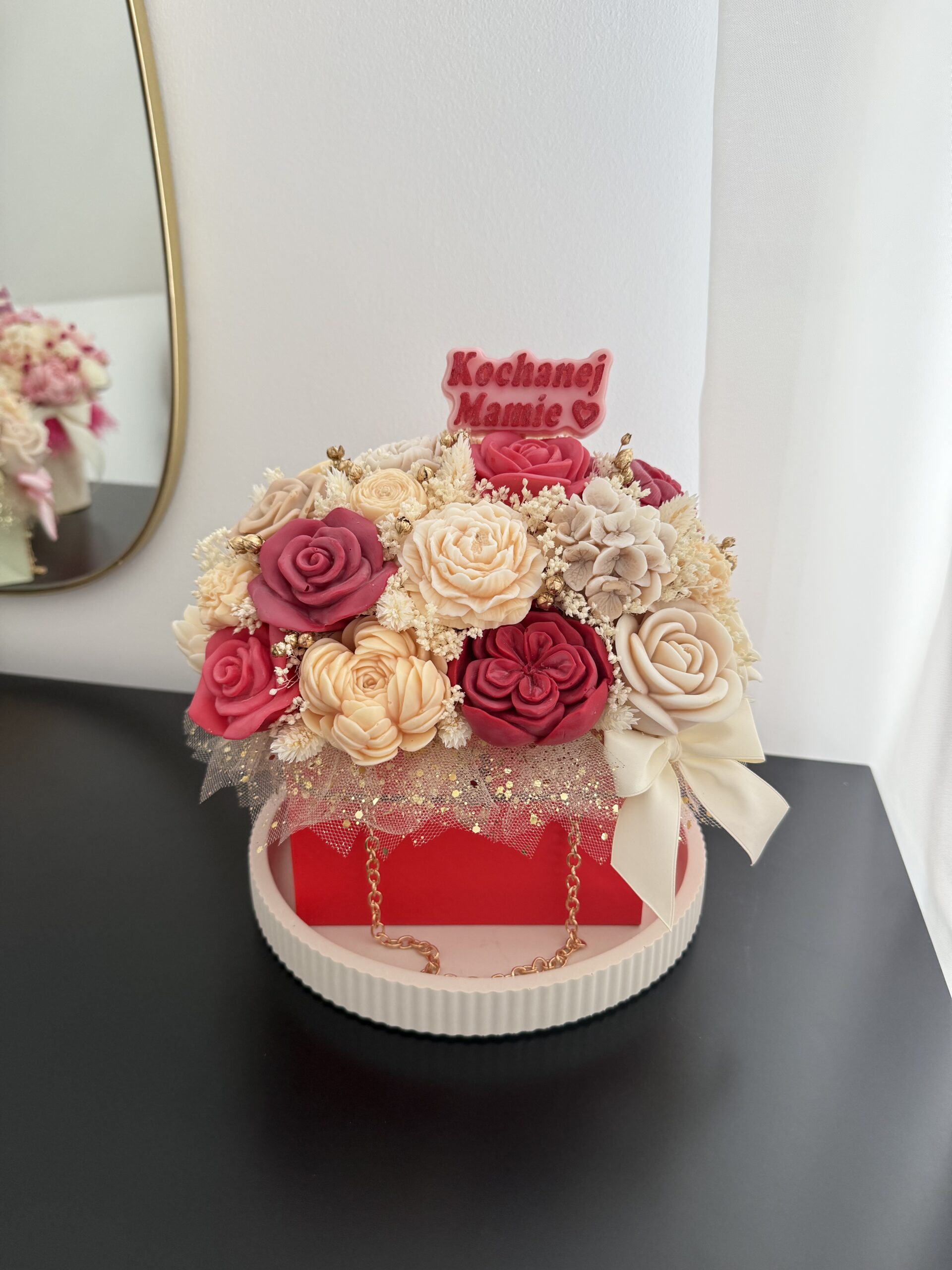 Box zapachowy czerwona torebka